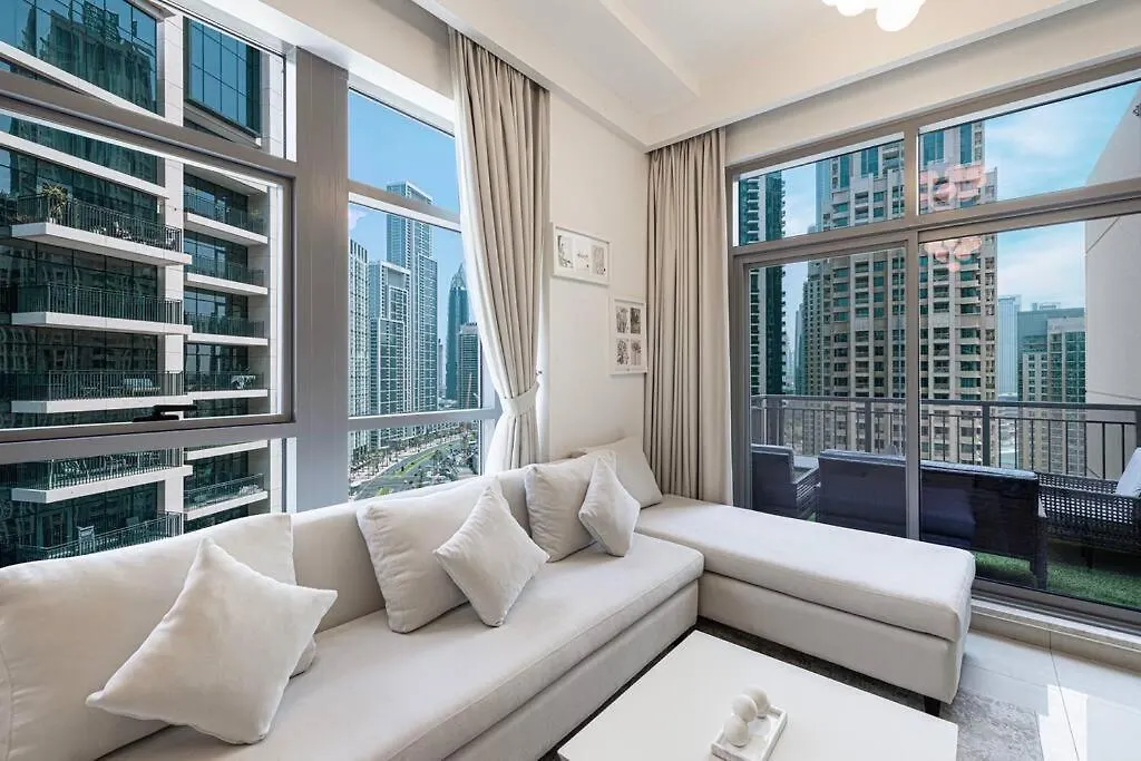 Lux Unit With Burj & Fountain View I Walk Dubai Mall Apartment